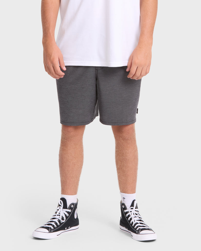 Billabong Crossfire Elastic WW Shorts-Black