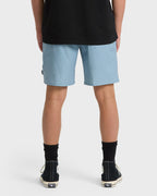 Billabong Crossfire Elastic WW Shorts-Blue Fog