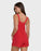 Billabong Beach Crush Romper-Fiesta Red