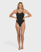 Billabong Sol Searcher Sloane One Piece-Black Pebble