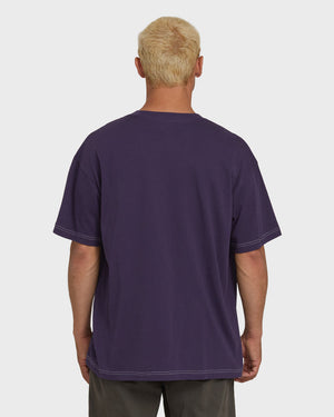 Billabong Dash OG Tee-Purple Velvet— Alternate View