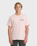 Billabong Rotor Diamond Premium Tee-Light Pink
