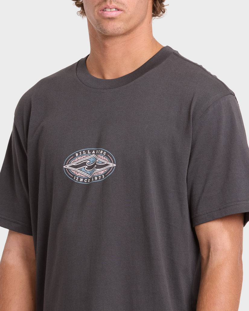 Billabong Rotor Diamond Premium Tee-Raven