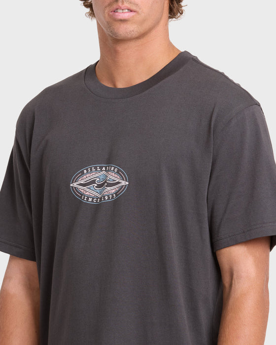 Billabong Rotor Diamond Premium Tee-Raven