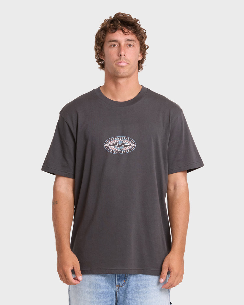 Billabong Rotor Diamond Premium Tee-Raven