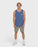 Billabong Crayon Wave Premium Tank-Blue Horizon