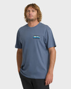 Billabong Adiv Range Premium Tee-China Blue