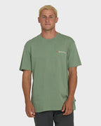 Billabong Making Tracks Premium Tee-Hedge Green