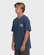 Billabong Crossboards Premium Tee-Dark Denim