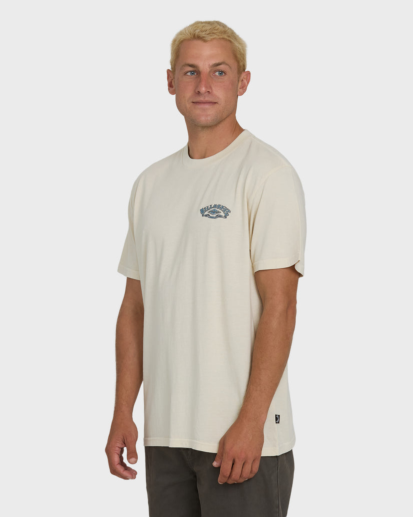 Billabong Heritage Arch WW Premium Tee-Oatmeal