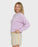 Billabong Echo Crew Burnout Sweatshirt-Sweet Lilac