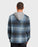Billabong Baja Flannel L/S Shirt-Dark Denim