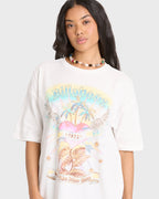 Billabong Pour Your Heart Tee-Salt Crystal