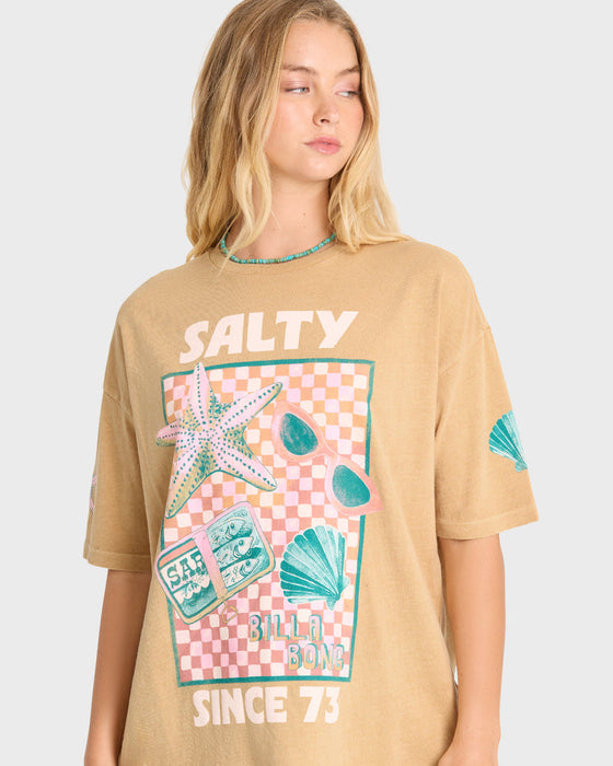 Billabong Salty Since Tee-Curry