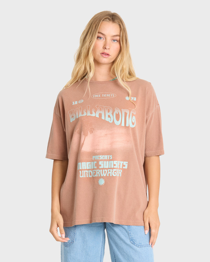 Billabong Take A Tour Tee-Sugar Almond
