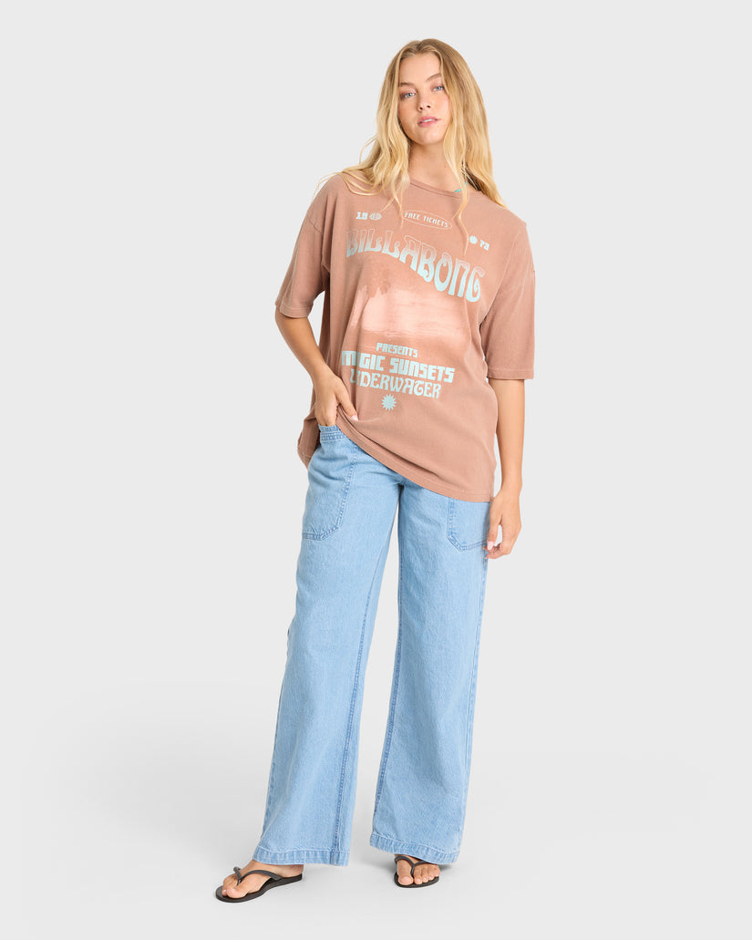 Billabong Take A Tour Tee-Sugar Almond