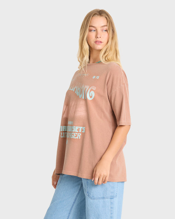 Billabong Take A Tour Tee-Sugar Almond