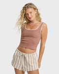 Billabong Shell Time Tank-Sugar Almond