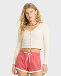 Billabong Paxton Knit L/S Shirt-White Cap