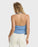 Billabong Lyla Saltwashed Halter Tank-Sea Blue