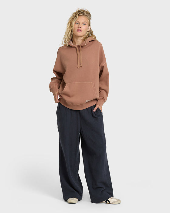 Billabong All Stacked PO Hooded Sweatshirt-Sugar Almond