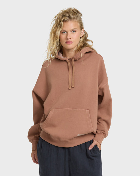 Billabong All Stacked PO Hooded Sweatshirt-Sugar Almond