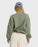 Billabong Vibes Kendal Crew Sweatshirt-Army Green