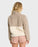 Billabong Horizon Sherpa Mock Neck Jacket-Cobblestone
