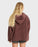 Billabong Time Out Sherpa Hooded Sweatshirt-Espresso
