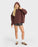 Billabong Time Out Sherpa Hooded Sweatshirt-Espresso