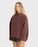 Billabong Time Out Sherpa Hooded Sweatshirt-Espresso