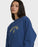Billabong Surf Camp Heritage Palm Crew Fleece Sweatshirt-True Navy