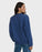 Billabong Surf Camp Heritage Palm Crew Fleece Sweatshirt-True Navy