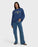 Billabong Surf Camp Heritage Palm Crew Fleece Sweatshirt-True Navy