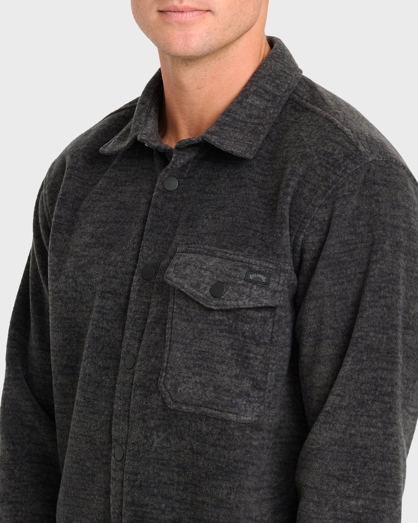 Billabong Furnace Flannel L/S Shirt-Black
