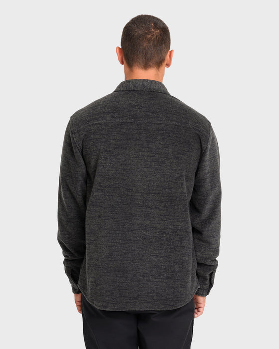 Billabong Furnace Flannel L/S Shirt-Black