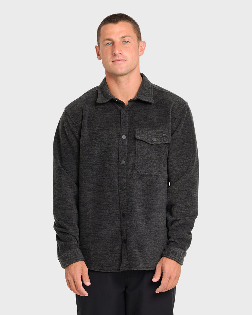 Billabong Furnace Flannel L/S Shirt-Black