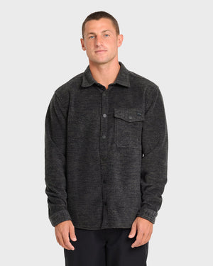 Billabong Furnace Flannel L/S Shirt-Black