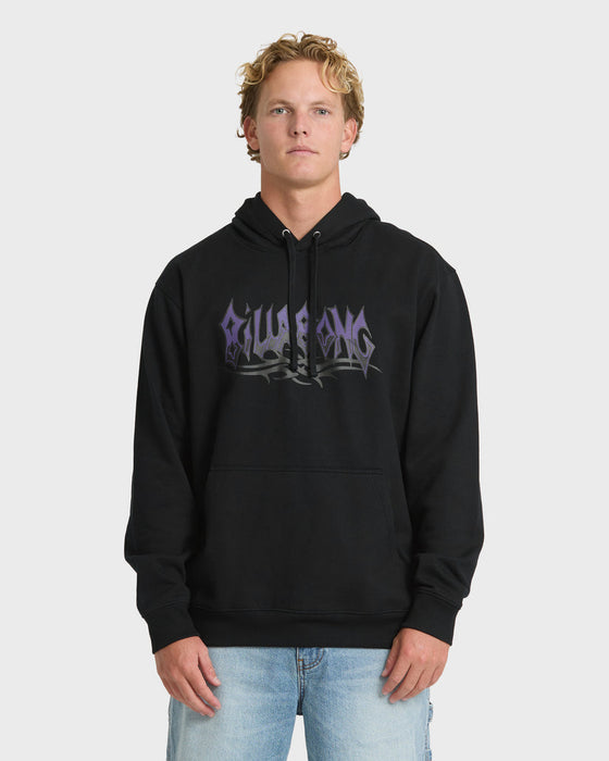 Billabong Tribal Pullover Sweatshirt-Black