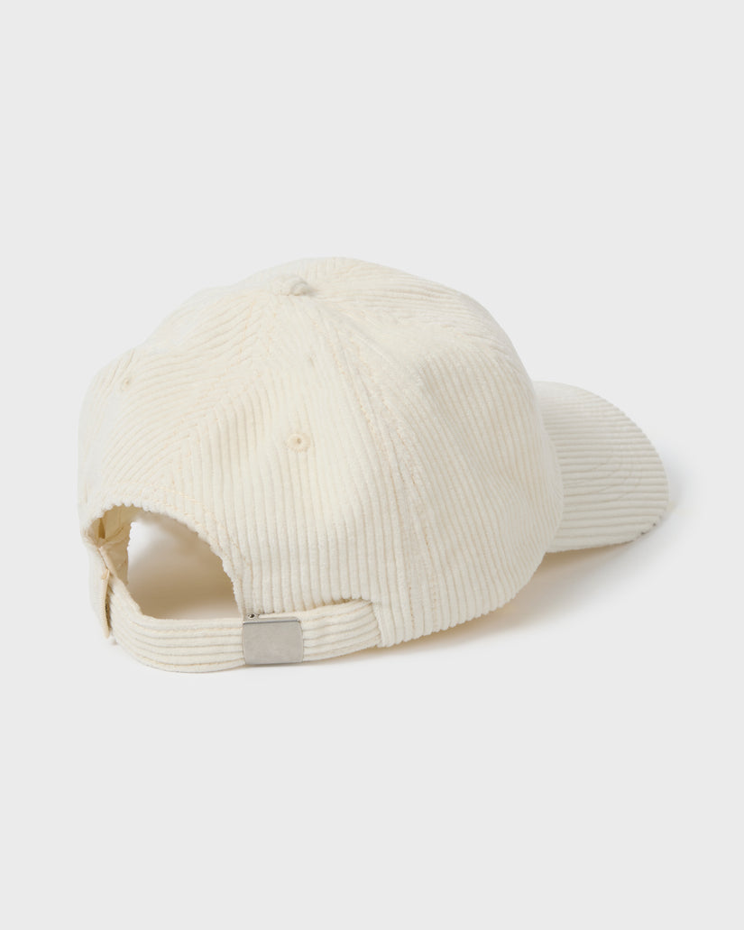 Billabong Dad Cord Hat-White Cap