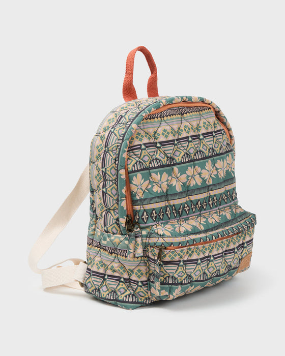 Billabong Adiv Quilted Mama Backpack-Canteen
