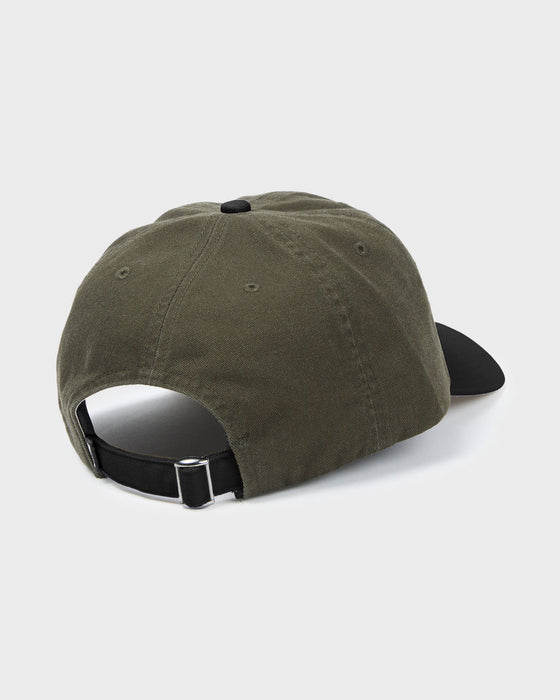 Billabong Throwback Snapback Hat-Rifle Green