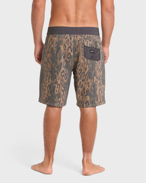 Billabong Sundays Pro Boardshorts-Khaki— Alternate View