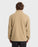 Billabong Alpine Mock Neck Zip Jacket-Pale Khaki