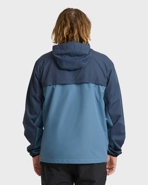 Billabong Timberwood Windbreaker Jacket-Blue Graphite