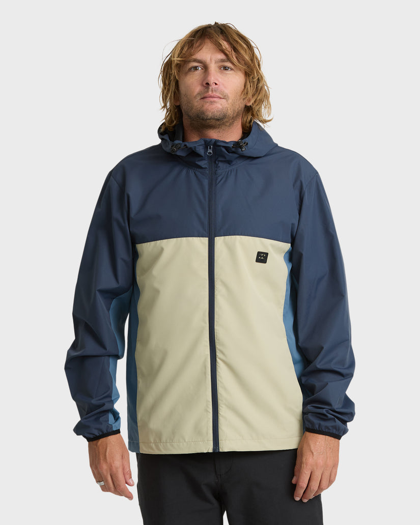 Billabong Timberwood Windbreaker Jacket-Blue Graphite