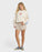 Billabong Carnival Kendal Crew Fleece Sweatshirt-White Cap