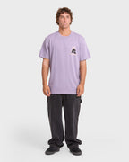 Billabong Tear Premium Tee-Purple Ash