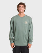 Billabong Coordinates Adiv Premium L/S Tee-Laurel Wreath