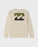 Billabong Crayon Wave Premium L/S Tee-Oatmeal